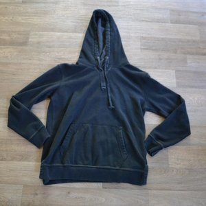 Abercrombie Soft AF Black Pullover Boyfriend Hoodie Women Size Small